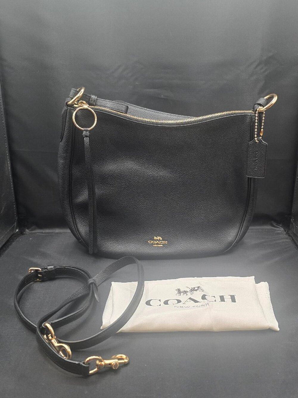Coach Sutton Hobo 35593 Black
